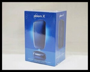 未使用 未開封 Ploom X スターターキット ディープスカイブルー PX1 電子タバコ プルーム・エックス DEEP SKY BLUE