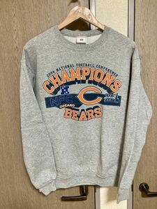 【古着】90s 00s スウェット トレーナー Lサイズ程 CHICAGO BEARS アメカジ NFL公式 NFC シカゴベアーズ CHI カレッジ