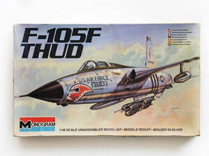 =☆= 1/48 F-105F ‘THUD’ モノグラム アメリカ 空軍 軍用機 未開封・未組立