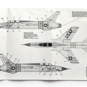 =☆= 1/48 F-105F ‘THUD’ モノグラム アメリカ 空軍 軍用機 未開封・未組立の画像7