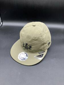 アイリーフィッシングクラブ　ニューエラ　NEWERA　キャップ　カーキ　中古