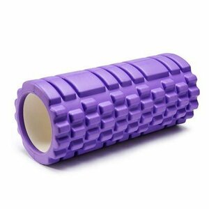 [ free shipping ] yoga paul (pole) ( purple ) foam roller compact exercise home . easily stretch training classification 60S LB-135-PU