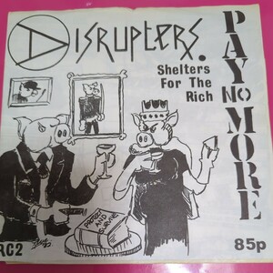 DISRUPTERS/Shelters For The Rich/１９８２/ＵＫ/ＥＰ