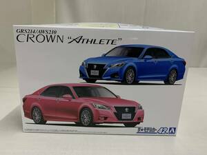  １：２４　トヨタＧＲＳ２１４/ＡＷＳ２１０　クラウンアスリート’１５　ザ★モデルカー　４２　ＡＯＳＨＩＭＡ