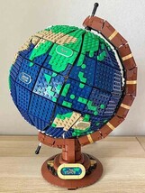 【国内発送・送料込み】箱なし LEGO レゴブロック互換 地球儀 ザ・グローブ 2,541ピース_画像5