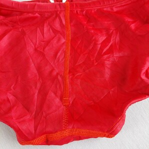 SPEEDO スピード アクアブレードΣ メンズ競泳水着 Oサイズ レッド 紐・内布あり ブーメラン Vパンツ ミズノ製の画像4