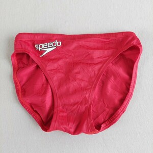 SPEEDO スピード アクアブレードΣ メンズ競泳水着 Oサイズ レッド 紐・内布あり ブーメラン Vパンツ ミズノ製