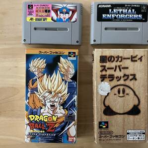 スーパーファミコン用ケームソフト ドラゴンボール!! スーパーマリオワールド!!ストリートファイター!!等々14本まとめて全国送料無料!!の画像3