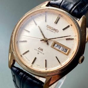 【動作品】セイコー ロードマチック 腕時計 1973年 自動巻き メンズ