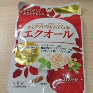 フローナ エクオール （30日分） 大豆イソフラボン ラクトビオン酸 乳酸菌 ビフィズス菌 高麗人参 ローヤルゼリー配合