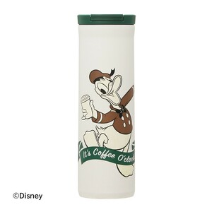 スターバックス　オンラインストア限定　★DISNEY Donald フリップリッドステンレスボトル ホワイト 473ml　★箱入り★ドナルド