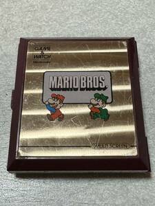 ゲームウォッチ マリオブラザーズ 動作品 本体のみ MARIO BROS MW-56 GAME&WATCH ニンテンドー 任天堂