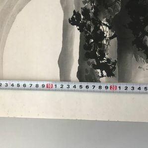 【知之】傅抱石水印版画 木版画 中国 70～80年代 時代保証 本物保証 イメージサイズ: 270×200(mm) 本画ではありません ランダム発送/01の画像8