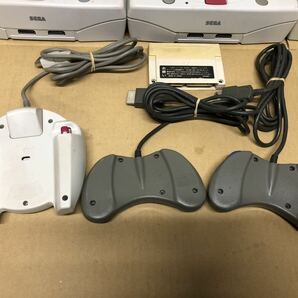 SEGA セガ】セガサターン 本体/コントローラー 5点セット HST-3220 他 まとめジャンク通電確認済み。の画像8