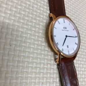 新品に近い。ダニエル・ウェリントン] 腕時計 Dapper St Mawes DW00100083 ブラウン送料無料。の画像4