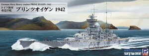 送料510円～☆未使用!ピットロード スカイウェーブシリーズ W229「1/700 ドイツ海軍 重巡洋艦 プリンツ・オイゲン 1942」プラモデル 模型