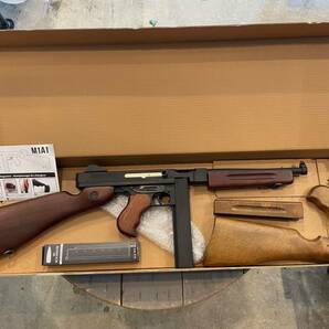 サイバーガン CYBERGUN ガスブロ トンプソン M1A1 中古！！の画像4