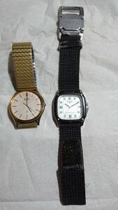 2本まとめ CITIZEN SPALDING スポルディング シチズン 3810-397517 GN-4-S SEIKO セイコー 7830-8030 ゴールド 腕時計 アンティーク 