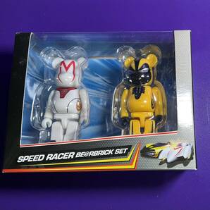 BE@RBRICK SPEED RACER SET 100％ 新品 MEDICOM TOY EXHIBITION'08 開催記念商品 スピードレーサー 2008年 メディコムトイの画像1