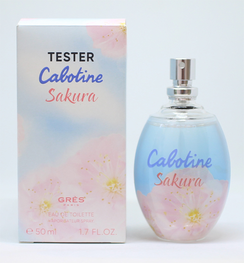 【送料無料】新品 未使用 グレ カボティーヌ サクラ オードトワレ 50ml◆グレカボティーヌサクラ◆さくらの香り◆桜◆香水◆テスター◆