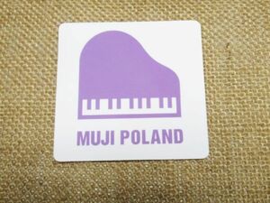 無印良品 ポーランド MUJI ステッカー シール