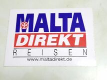 Malta Direkt Reisen マルタ ステッカー ドイツ トラベル_画像1