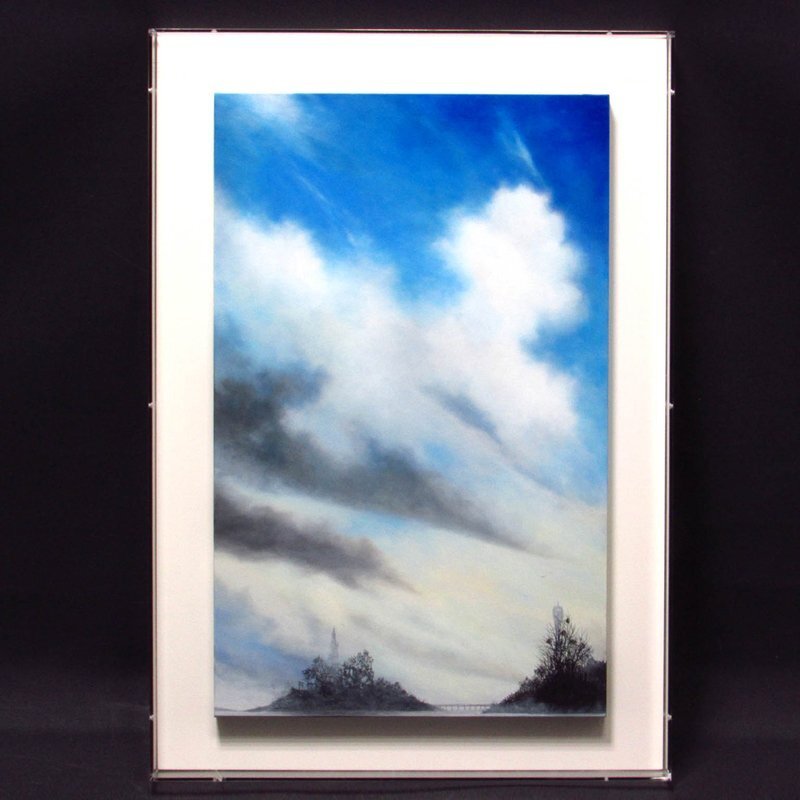 [GINZA-Bildergalerie] Natsuyu Nagai Nr. 10 Lost Scape 20 Sky Y62X4C0B9G7Z4P, Malerei, Ölgemälde, Natur, Landschaftsmalerei