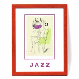 Art hand Auction [Galería de imágenes GINZA] Ko Tsuda Print Trumpet JAZZ/Edición limitada/Firmado a mano/Tamaño asequible SB69E3D39V, obra de arte, imprimir, pantalla de seda