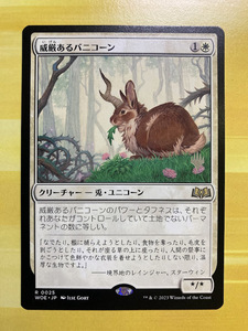 MTG　威厳あるバニコーン　Regal Bunnicorn　マジック　ザ　ギャザリング