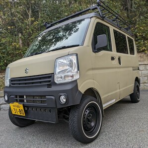 スズキ エブリイ 4WD （アゲバン） （綺麗） （オプション多数） 【平成29年 車検7年8月迄】の画像2