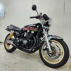 【実動】ZEPHYR400 FX外装 カスタム多数 ZR400C改 ローン可 カワサキ KAWASAKI 車体 400cc 動画有 栃木発 現車確認可の画像2