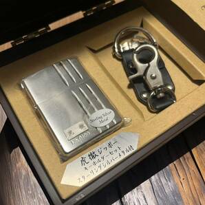 限定zippo 虎徹 ジッポー キーホルダーセット スターリングシルバーメタル付