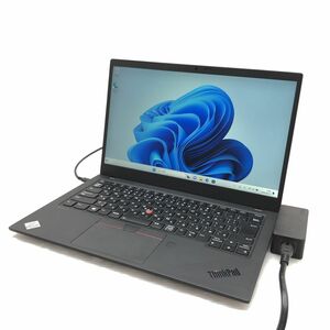Windows11 Pro Lenovo ThinkPad X1 Carbon gen 8 20UAS3QT00 Corei5-10310U メモリ16GB NVMe 256GB 14インチ T010695