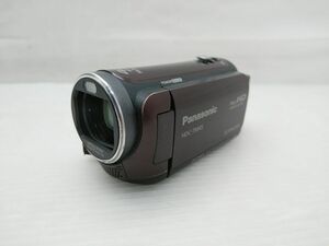 1円 【ジャンク】Panasonic HDC-TM45 ビデオカメラ バッテリー2個 充電器付属 VW-VBK180 VW-VBK360　T012873【訳アリ】