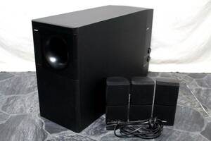 34 BOSEボーズACOUSTIMASS15HOME THEATER SPEAKER SYSTEMホーム シアター スピーカーシステム/ウーファー/サテライト スピーカー×3動作OK