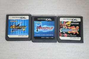 57Nintendo Nintendo *. star. lock man 3 BLACK ACE/. star. lock man Pegasus / lock man ZXzeks/DS soft only 3 point set 