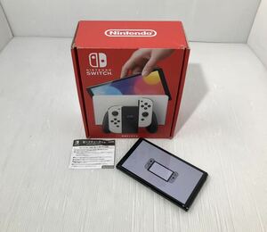 任天堂 Nintendo Switch 本体 HEG-001 有機ELモデル 2022年式 新型 箱付き 動作良好 64GB ニンテンドー スイッチ