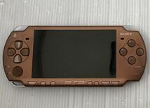 SONY PSP-2000 本体のみ マット・ブロンズ 動作良好 訳あり ver6.60 PlayStation Portable プレイステーション・ポータブル ブラウン_画像2