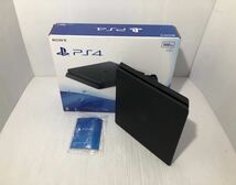 SONY PS4 本体 CUH-2000A ブラック 薄型 箱付き【HDD500GB】FW11.50 動作良好 プレイステーション4 PlayStation4 黒 ソニー_画像1