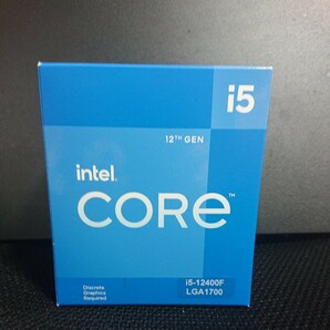 intel純正クーラー (CPU付き) intel CORE i5-12400Fの画像1
