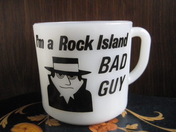 ☆美品 ファイヤーキング アンカーホッキング マグカップ BAD GUY I'm a Rock Island