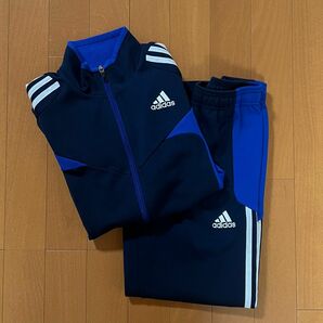 adidas　ジャージ上下　セットアップ　140cm