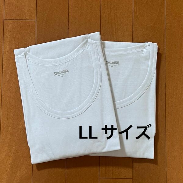 肌着　メンズ　半袖丸首Tシャツ　LLサイズ