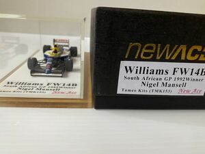 1/43 tameo NEW ace Williams FW14B south Africa GP N. Mansell victory 1992