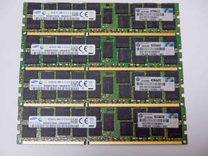 PC3-14900R DDR3 1866 ECC Registered メモリ 16GB x 4 = 64GB (出品数：2セット)