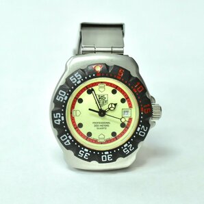 (2-1186)タグホイヤー 腕時計 クウォーツ レディース プロフェッショナル 371 508 シルバー色 動作未確認【緑和堂】の画像10