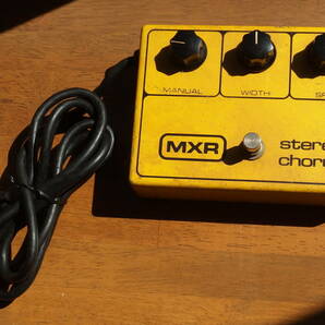 MXR Stereo Chorus ８０年台初期 LEDなしの画像1