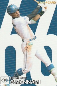 カルビー 2024プロ野球チップス第1弾 S-24 万波中正(日本ハム) スターカード