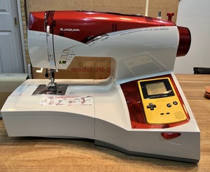 ジャガーミシン　JN-2000　ゲームボーイ付き