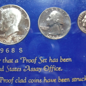 UNITED STATES PROOF SET / AMERICANA SERIES ケネディ Half Dollar  の画像6